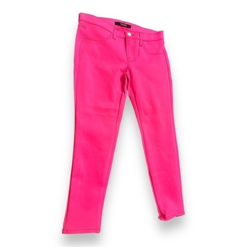 J Brand Cropped Ankle Signal Pink 2
